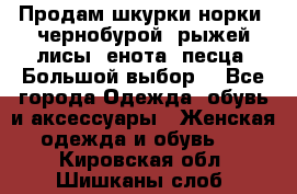 Продам шкурки норки, чернобурой, рыжей лисы, енота, песца. Большой выбор. - Все города Одежда, обувь и аксессуары » Женская одежда и обувь   . Кировская обл.,Шишканы слоб.